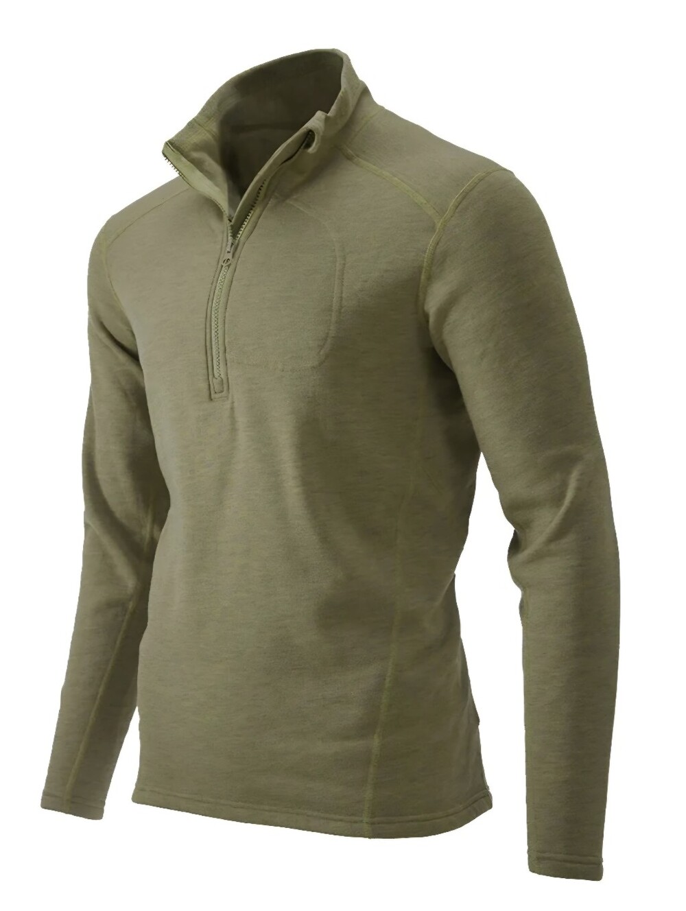 Massif Flamestretch Pullover Men's Green Nomex Flame Resistant ½ Zip Size Medium